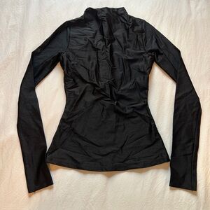 Naked Wardrobe Black Long Sleeve Top